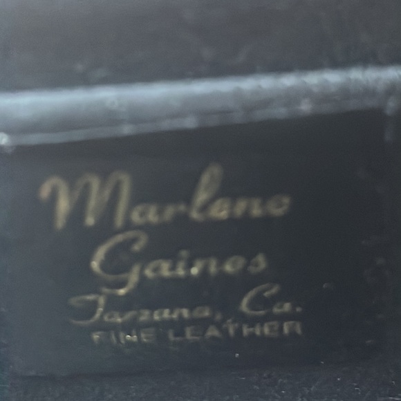 Marlene Gaines Vintage black Purse - Picture 9 of 10